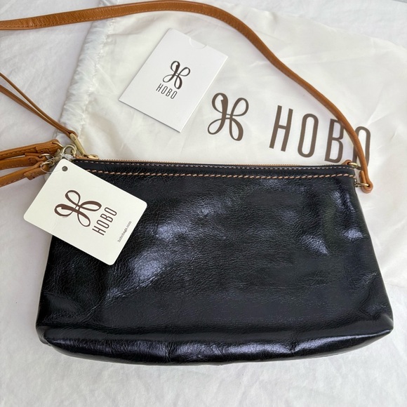 HOBO INTERNATIONAL Darcie Leather Crossbody Wristlet Shoulder Bag Purse NWT - Picture 2 of 14